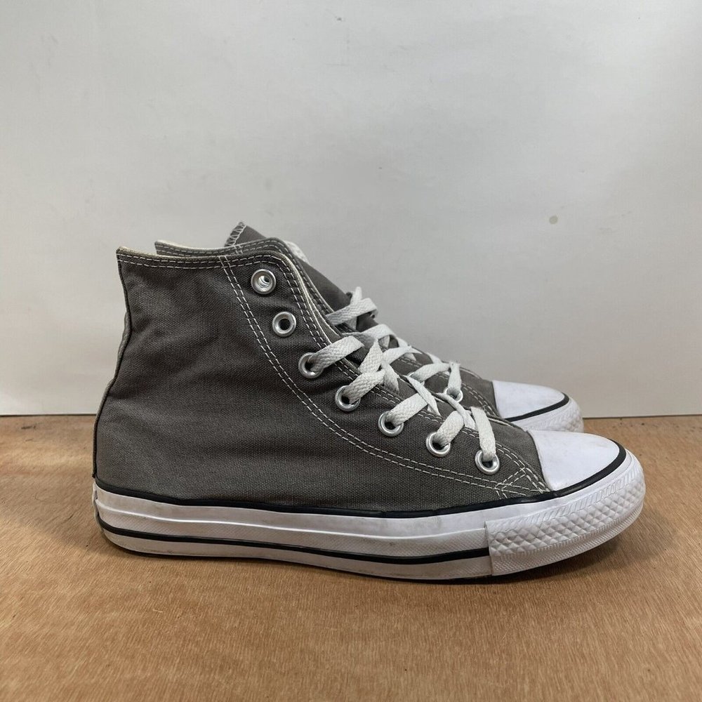 Converse All Star Women's Sneakers Grey High Top Shoe Size 7